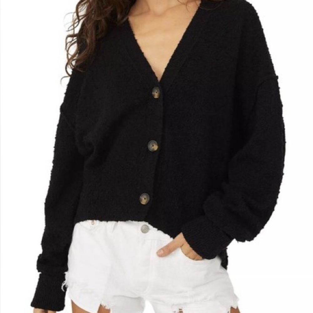 Free People Button Cardigan, Size XS